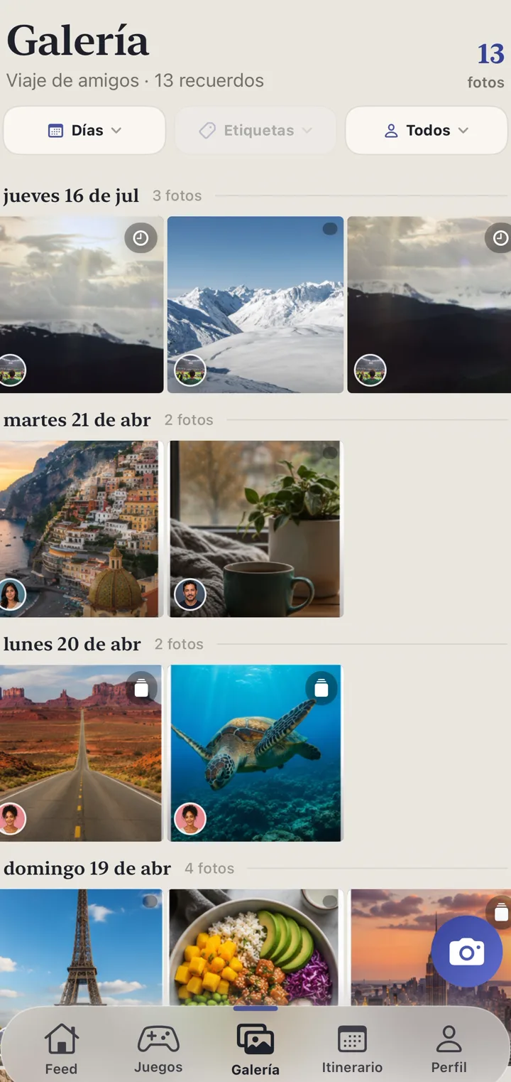 Galería compartida de un Momento en Sotemi